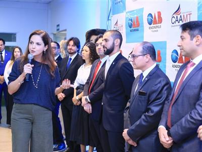 Foto da Notícia: Presidente da OAB-MT, Gisela Cardoso, e grande comitiva visitam Rondonópolis