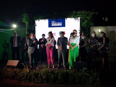 Foto da Notícia: Em noite de emoção e alegria, OAB-MT e CAAMT inauguram escritório compartilhado: 'sonho realizado'   